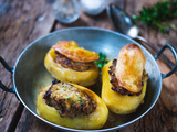 Pommes de terre farcies à la viande