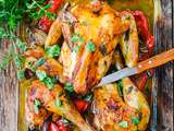 Poulet harissa et menthe