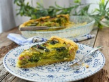 Quiche blettes lardons (low fodmap)