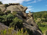 Rocher de Rocalinaud, à Beaumes de Venise