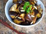 Salade d’aubergines fondantes