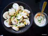 Salade de champignons de Paris