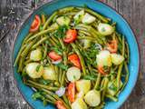 Salade de pommes de terre haricots verts