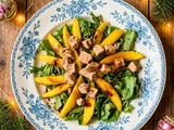 Salade mangue et foie gras