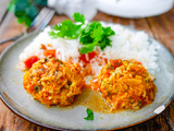 Tajine de boulettes de poisson