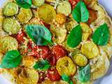 Tatin courgettes tomates cerises