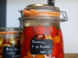 Tomates lactofermentées à la Russe