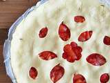 Tourte pomme fraises