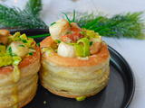 Vol au vent aux Noix de Saint Jacques