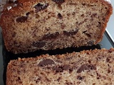 Banana bread chocolat sans gluten
