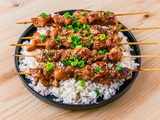 Brochettes de Poulet Teriyaki