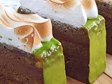 Gâteau banane matcha
