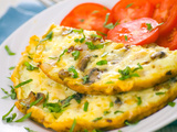 Omelette au air fryer