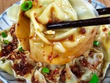 Wonton à la Sauce Pimentée – Suanla Chaoshou