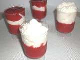 Verrine de fraise