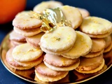 Biscuits à l’orange et à la pâte d’amande