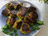 Boulettes de courgettes au curry