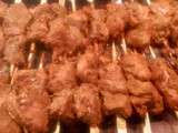 Brochettes de poulet tandoori