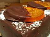 Bûche à l’orange