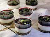 Cheesecakes au skyr en verrines