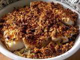 Crumble de poisson au chorizo