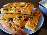 Focaccia aux olives