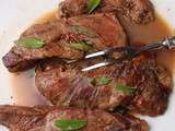 Onglet de veau aller-retour