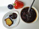 Poivrons confits aux prunes