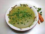 Potage aux fanes de carottes