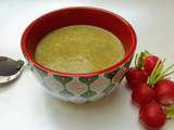 Potage aux fanes de radis