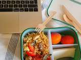 Salade de millet au poulet pour ma lunchbox