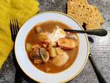 Seafood chowder, chaudrée irlandaise