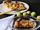 Tarte rustique aux reines-claudes