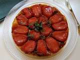 Tarte tatin de tomates confites