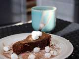 Brownies chocolat chamallow !!! le gouter qui réconforte par temps glacial