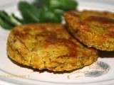 Galettes de pois chiches : recette vegetarienne