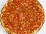 Tarte aux tomates cerises !! ma participation aux mmm