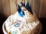 Gâteau reine des neiges