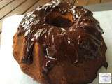 Bundt Cake Marbré...
Le chocolat et la vanille se roulent l’un sur l’autre ! Coquins