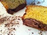 Cake au nutella...
Totalement régressif