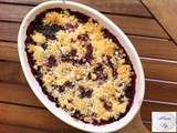 Crumble aux fruits rouges,
Le club des baies est de retour