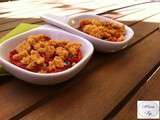 Crumble de Parmesan aux tomates confites
Marie Pop se lèche les babines