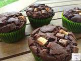 Muffins au chocolat...
Hum super moelleux et hyper gourmand