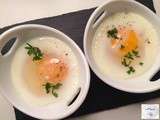 Oeufs cocotte au Tartare (ou Boursin);
Marie Pop adore les fines herbes