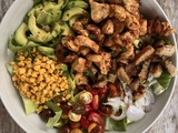 Salade Tex-Mex poulet-cumin