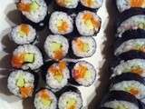 Sushis, Makis, Sashimi...
Marie Pop enfile son kimono