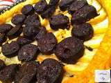 Tarte fine aux poires et boudin noir
Des saveurs qui aiment tellement se marier