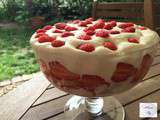 Trifle aux fraises...
Un vrai pêché de gourmandise