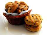 Cookies au beurre de cacahuètes et éclats de chocolat noir