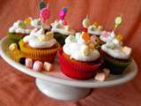 Cupcakes sucre et fraise pour le concours cupcakes cuistoshop